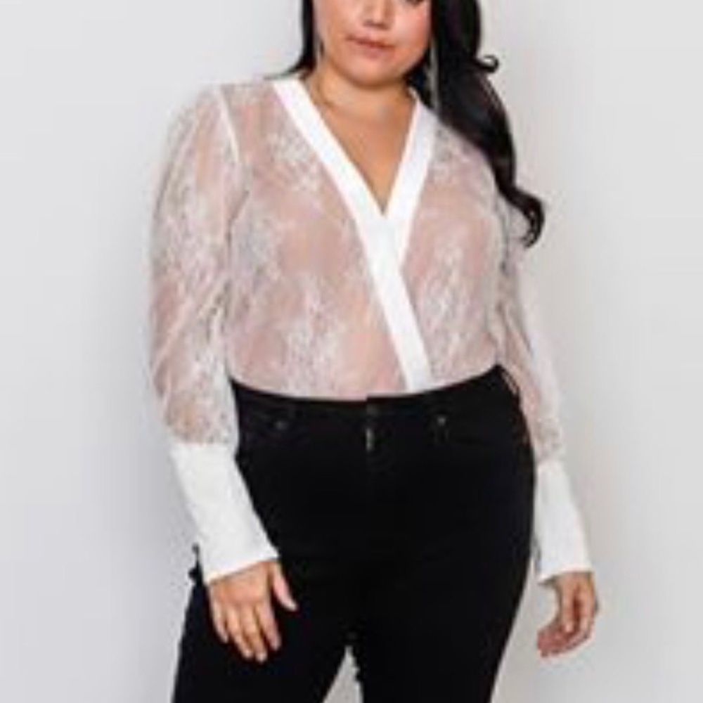 Lacy bodysuit